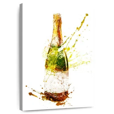 Ebern Designs Yarlin Abstract Bottle