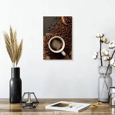 Ebern Designs Yarlin Beans To Espresso In Brown