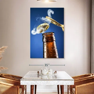 Ebern Designs Yarlin Beer Vapor In Blue