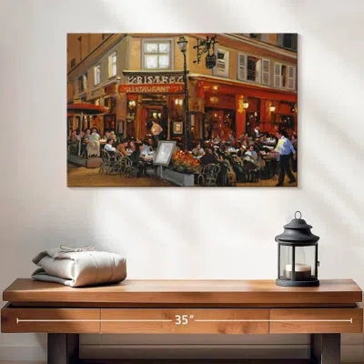 Ebern Designs Yarlin Bistro I In Red