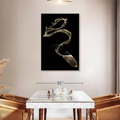 Ebern Designs Yarlin Champagne Splash