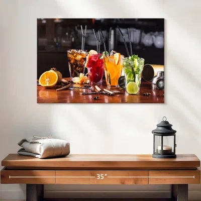 Ebern Designs Yarlin Cocktails Selection In Brown