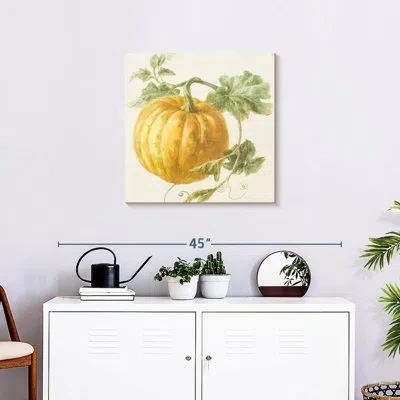 Ebern Designs Yarlin Floursack Autumn Xii In Orange