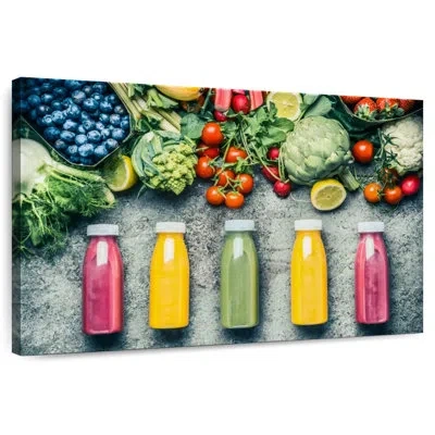 Ebern Designs Yarlin Fresh Fruit Juices In Gray