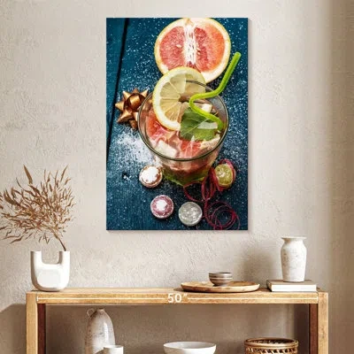 Ebern Designs Yarlin Fruity Cocktail In Pink
