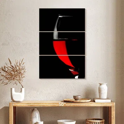 Ebern Designs Yarlin Half Red Wine