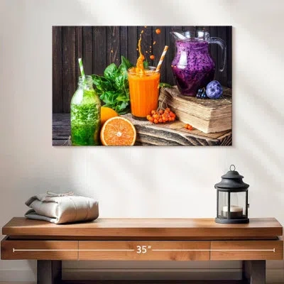 Ebern Designs Yarlin Healthy Juices In Gray