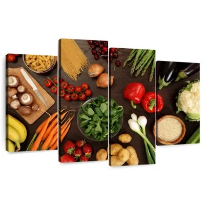 Ebern Designs Yarlin Healthy Vegetables In Brown