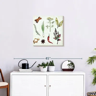 Ebern Designs Yarlin Herbs And Spices For Cooking In Beige