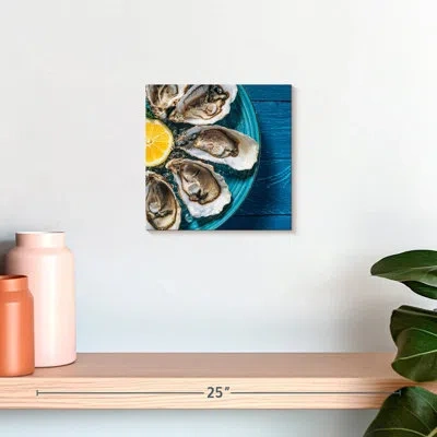 Ebern Designs Yarlin Lemon Oyster Meal In Teal
