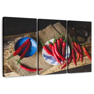 Ebern Designs Yarlin Red Chilies