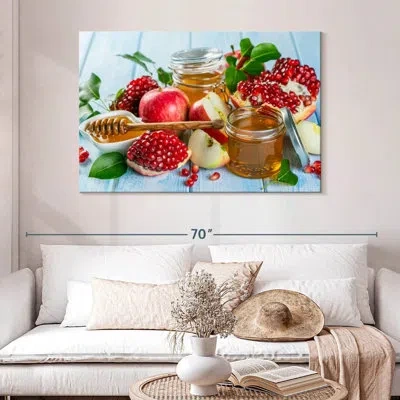 Ebern Designs Yarlin Rosh Hashanah Food In Brown