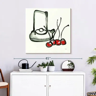 Ebern Designs Yarlin Tea And Cherries