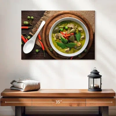 Ebern Designs Yarlin Thai Green Curry In White