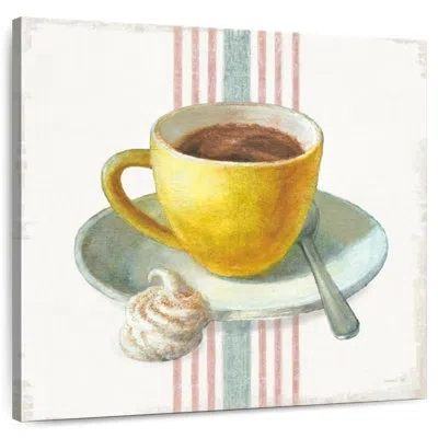 Ebern Designs Yarlin Wake Me Up Coffee Iv With Stripes