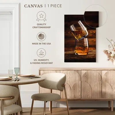 Ebern Designs Yarlin Whiskey On Whiskey In Brown