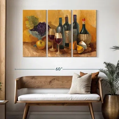 Ebern Designs Yarlin Wine And Fruit I