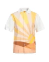 Ebit Man Shirt Yellow Size L Cotton In Yellow