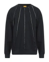 Ebit Man Sweatshirt Midnight Blue Size L Cotton In Blue