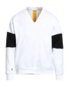 Ebit Man Sweatshirt White Size L Cotton