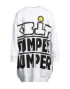 Ebit Man Sweatshirt White Size S/m Cotton In White