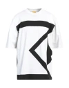 Ebit Man T-shirt White Size L Cotton In White