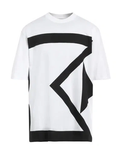 Ebit Man T-shirt White Size M Cotton
