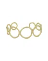 Ebru Jewelry Cleopatra Plated Cuff Bracelet In Gold