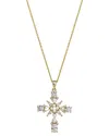 Ebru Jewelry Protection & Luck Silver 0.12in Pearl Pendant Necklace In Gold