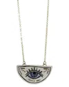 Ebru Jewelry Protection & Luck Silver Pendant Necklace In Gold