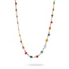 Ebru Jewelry Women's Gold / Red Rainbow Stars & Hearts Choker Necklace - Multicolor In Multi