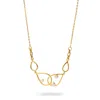 Ebru Jewelry Women's Gold / White Divine Light Pearl Gold Statement Necklace - Gold In Gold