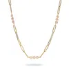 Ebru Jewelry Women's Gold / White Eternal Pearl Harmony Choker Gold Necklace - Gold In Gold