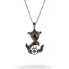 Ebru Jewelry Women's Ocean Guardian Men's Sterling Silver Necklace - Silver In Metallic