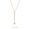 Ebru Jewelry Women's Starlight Glow Lariat Necklace - Gold In Gold