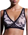 Eby Sheer Bralette In Onyx