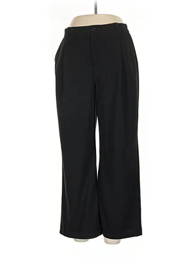 Pre-owned Ec Ewedoos Dress Pants In Black