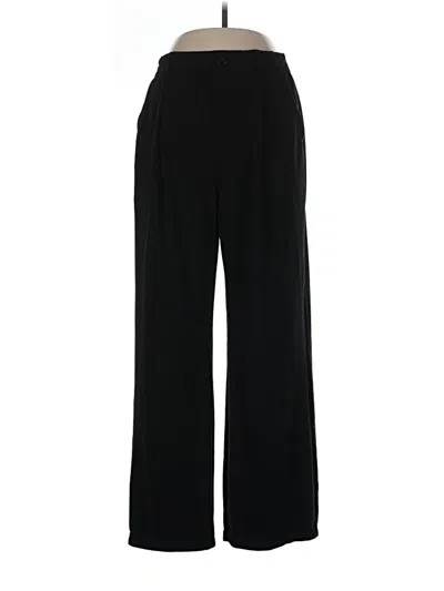 Pre-owned Ec Ewedoos Dress Pants In Black
