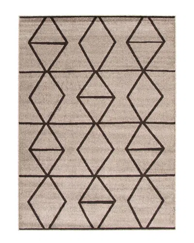 Ecarpet Ana Contemporary Moroccan Rug In Brown