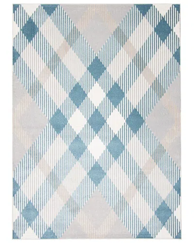 Ecarpet Aqua Kors Washable Rug In Grey