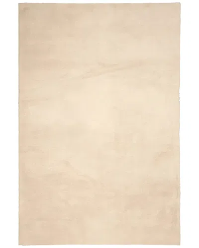 Ecarpet Argo Plush Machine-washable Rug In Neutral