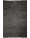 Ecarpet Argo Plush Machine-washable Rug In Gray