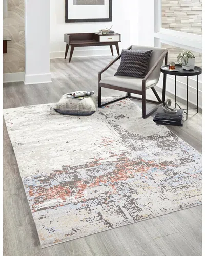 Ecarpet Arlo Contemporary/modern Rug In White