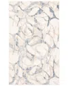 Ecarpet Azalea Contemporary/modern Area Rug In White