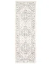 Ecarpet Bijara Traditional Runner Rug In Blue