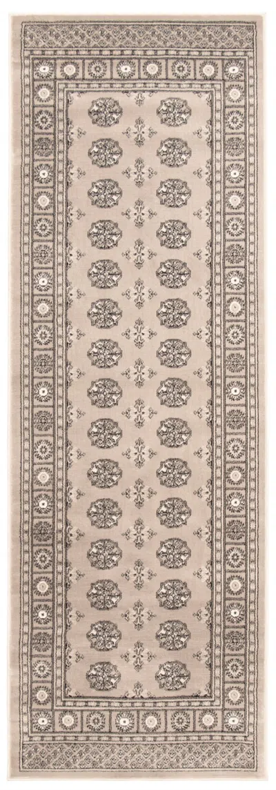 Ecarpet Bokhara Rug In Neutral