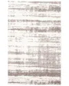 Ecarpet Brindle Contemporary/modern Plush Area Rug In Gray