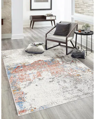 Ecarpet Bronte Contemporary/modern Rug In White