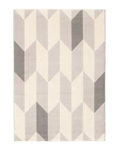 Ecarpet Burke Modern Geometric Rug In Grey