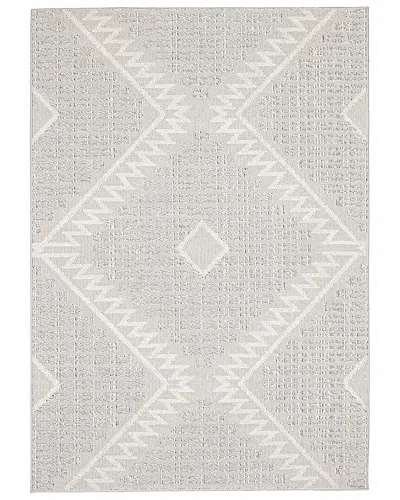 Ecarpet Carmen Washable Rug In Grey